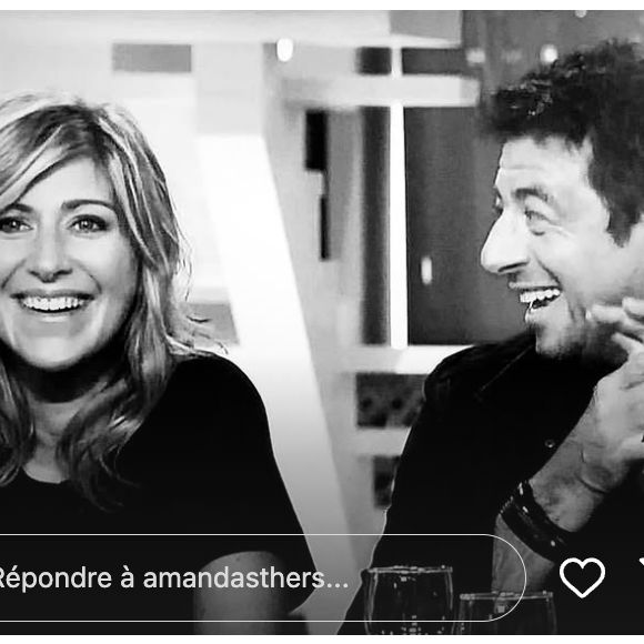 Patrick Bruel et Amanda Sthers mis à l'honneur sur Instagram (Capture Instagram).