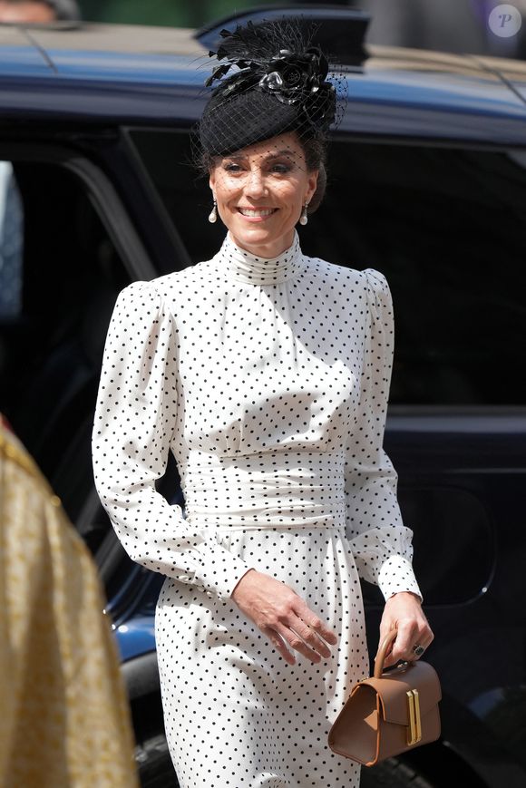 Catherine (Kate) Middleton, princesse de Galles - La famille royale britannique et les personnalités assistent à un service d'action de grâce à l'abbaye de Westminster à Londres, à l'occasion du 80ème anniversaire du jour de la Victoire en Europe (VE Day), le 8 mai 2025. Julien Burton / Bestimage