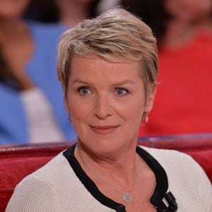 Elise Lucet lors de l'enregistrement de Vivement Dimanche à Paris, France, 28 septembre 2015. Photo by Max Colin/ABACAPRESS.COM