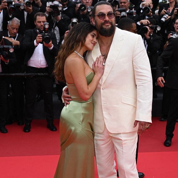 Adria Arjona et Jason Momoa assistent à la première de Highest 2 Lowest au 78ème Festival de Cannes à Cannes, France. Date de la photo : lundi 19 mai 2025.
Doug Peters/PA Wire