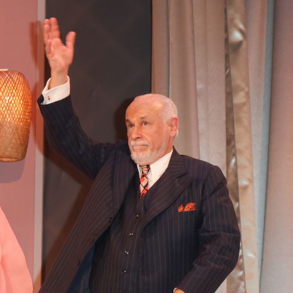 Exclusif -  Francis Perrin - 50ème de la pièce "Lyly" avec M. Bernier et F. Perrin au théâtre de Paris le 27 mars 2025. © Coadic Guirec/Bestimage