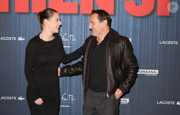 Adèle Exarchopoulos et Gilles Lellouche - Avant-première du film "Chien 51" au cinéma le Grand Rex à Paris le 13 octobre 2025. © Coadic Guirec/Bestimage