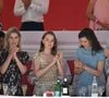 Après avoir donné des nouvelles plutôt rassurantes de l'état de son père, assurant aux journalistes qu'il était en "assez bonne santé"
.
La princesse Caroline de Hanovre, sa fille Charlotte Casiraghi, son fils, né de son union avec Gad Elmaleh, Raphael, la princesse Alexandra de Hanovre, son fiancé Ben-Sylvester Strautmann, Melanie de Massy et Diane Fissore, la présidente du jumping et de la Fédération monégasque d’équitation, ont assisté à la 2eme journée du Jumping International de Monte-Carlo, le 4 juillet 2024. La compétition se déroule sur le port Hercule à Monaco, du 3 juillet au 5 juillet. La princesse Caroline, sa fille Charlotte et Diane Fissore, ont remis le 1er prix de la Longines Pro-Am Cup au profit de l'AMADE et recupéré un chèque de 20000 Euros pour l'associarion fondée en 1963 par la princesse Grace de Monaco en faveur de la protection et de l’épanouissement des enfants. C'es le binôme composé de Giacomo Paneraj (MON) et Felipe Coutinho Mendonca Nagata (BRE), pour la Team Paneraj & Partner Estate qui ont pris la première place. © Bruno Bebert/Bestimage