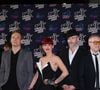 Jennifer Ayache avec son groupe Superbus au photocall de la 27ème édition des NRJ Music Awards au palais des Festivals de Cannes, France, le 31 octobre 2025. © Dominique Jacovides/Bestimage