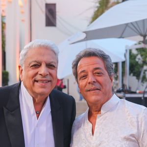 Exclusif - Enrico Macias et Chico - Backstage - Enregistrement de l'émission "La Fête de la chanson à l'Orientale" à l'hôtel Fairmont de Tanger au Maroc, diffusée le 22 novembre sur France 3
© Philippe Doignon / Bestimage