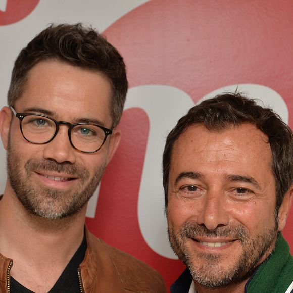 Exclusif - Emmanuel Moire interviewé par Bernard Montiel pour la radio MFM à Paris, le 1er juin 2015. L'émission sera diffusée le 6 juin prochain.  
VEEREN / BESTIMAGE