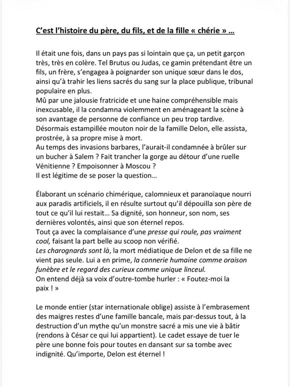 Anouchka Delon, Instagram