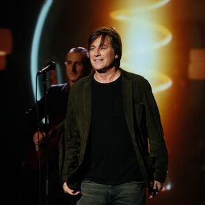 Thomas Dutronc - Enregistrement de l'émission "La Boîte à Secrets N°20" dans les studios de la Cité du Cinéma à Saint-Denis, présentée par F.Bollaert et diffusée le 10 janvier sur France 3.

© Christophe Clovis / Bestimage