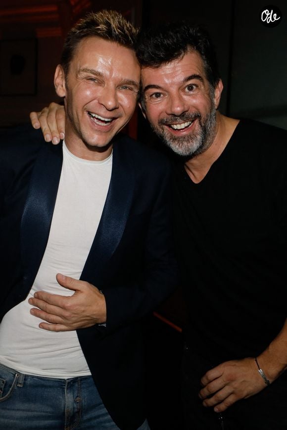 "Collaborer avec quelqu'un et travailler surtout dans le domaine artistique, avec quelqu'un qui voulait prendr la lumière, les gens venaient pour lui, du coup les relations étaient un peu tendues."

Jeanfi Janssens (Jean-Philippe Janssens) et Stéphane Plaza - Soirée de lancement du livre "Toujours y croire" de Miss France et Miss Univers 2016 I.Mittenaere à l'hôtel Vernet à Paris, France, le 6 novembre 2018. © CVS/Bestimage