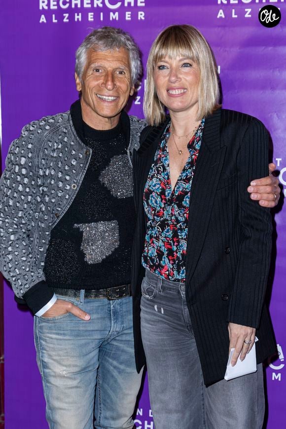 Nagui et sa femme Mélanie Page au photocall de la soirée de gala de la Fondation Recherche Alzheimer- Paris 2026 à l'Olympia le 30 mars 2026.

© Borde / Rindoff / Bestimage