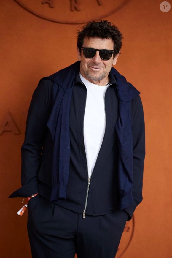 Patrick Bruel - Les célébrités au village lors des Internationaux de France de tennis de Roland Garros 2024 à Paris. Le 5 juin 2024. 
© Jacovides-Moreau/Bestimage