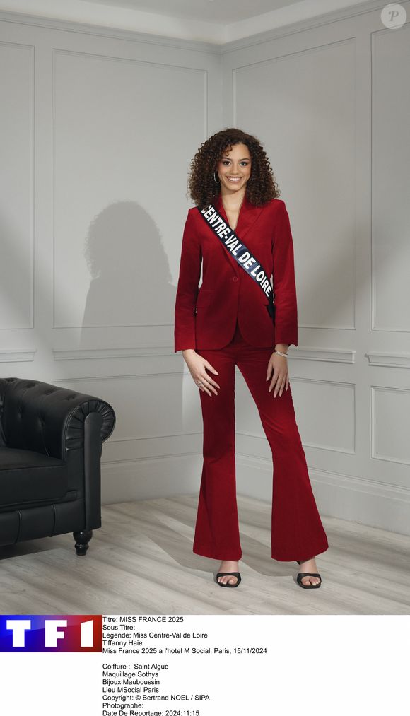 Tiffany Haie, Miss Centre-Val-de-Loire 2024 en route pour Miss France 2025.