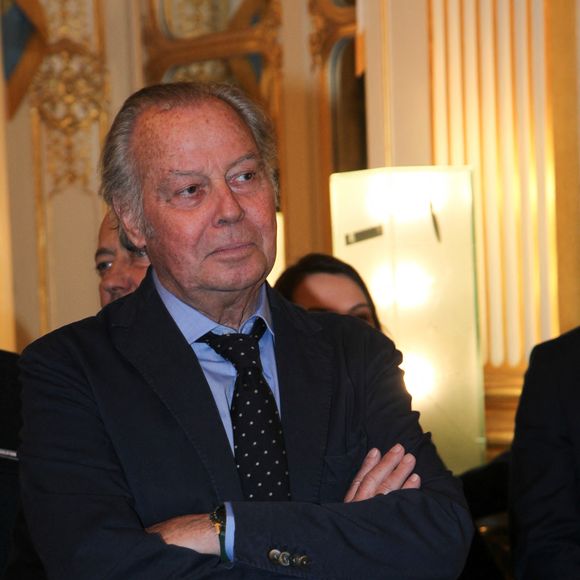 Michel Leeb - Rachida Dati remet à Chantal Ladesou les insignes de Chevalier de la Légion d'Honneur au ministère de la Culture à Paris le 2 février 2026.

© Philippe Baldini / Bestimage