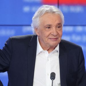 Exclusif - Michel Sardou apparaît sur BFM TV le 19 janvier 2023 à Paris, France. Photo by Jerome Dominé/ABACAPRESS.COM