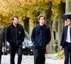 Paul Belmondo était présent avec ses fils Victor, Alessandro et Giacomo.

Exclusif - Paul Belmondo et ses fils Victor Belmondo, Alessandro Belmondo, Giacomo Belmondo - Arrivées aux obsèques d’Alain Belmondo au crématorium du Père-Lachaise à Paris, France, le 4 septembre 2025. © Dominique Jacovides/Bestimage