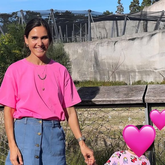 Joyce Jonathan et sa fille sur une photo partagée le 2 novembre 2023.