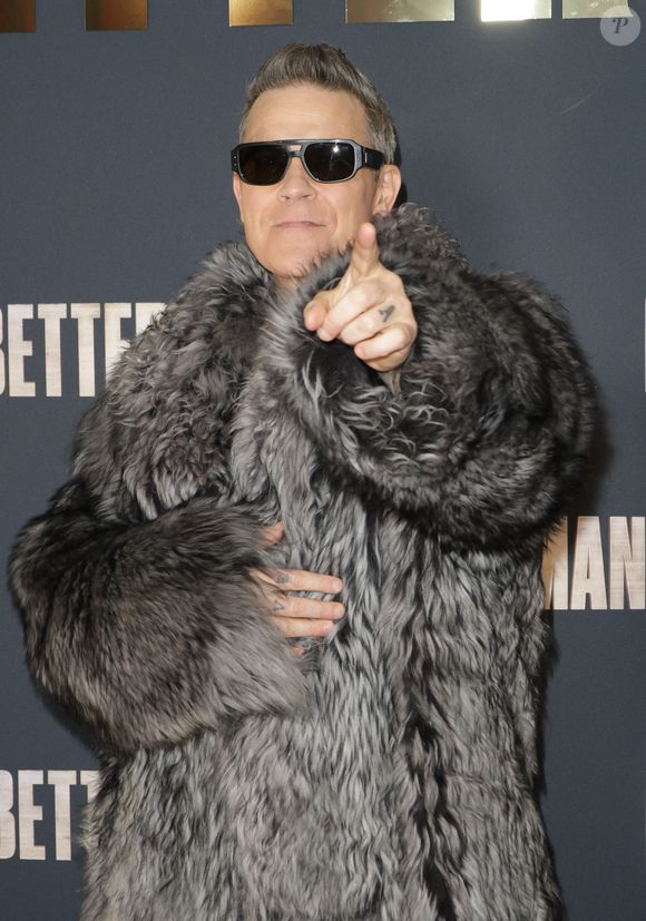 Robbie Williams - Avant-première du film "Better Man" au Grand Rex à Paris. Le 13 décembre 2024
© Coadic Guirec / Bestimage