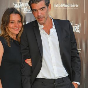 Xavier de Moulins et sa femme Anais Bouton (directrice des programmes de Paris Premiere) - Ouverture du Festival Marrakech du Rire 2015. Le 13 juin 2015 à Marrakech