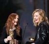 Canal+ et l’Académie du cinéma ont déjà révélé le nom du prochain lauréat du César d’honneur.

Isabelle Huppert et Cate Blanchett (César d'Honneur) lors de la 47ème édition de la cérémonie des César à l'Olympia à Paris le 25 février 2022.

© Borde / Jacovides / Bestimage