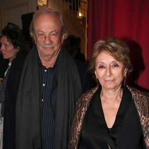 Patrick Chesnais et sa femme Josiane Stoléru - 34ème Cérémonie des Molières au « Théâtre de Paris » à Paris, France, le 24 Avril 2023. © Bertrand Rindoff / Bestimage