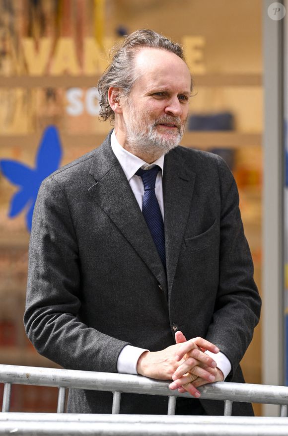 Jean-Marc Dumontet - Obsèques de Jacques Bertin (directeur du théâtre du Gymnase pendant 40 ans) en l'église Saint-Roch à Paris le 28 juillet 2025. © Pierre Perusseau/Bestimage