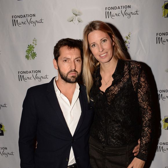 Exclusif - Frédéric Diefenthal et sa compagne - Dîner pour la fondation Marc Veyrat au restaurant Victoria à Paris, France, le 21 novembre 2017 © Rachid Bellak/Bestimage