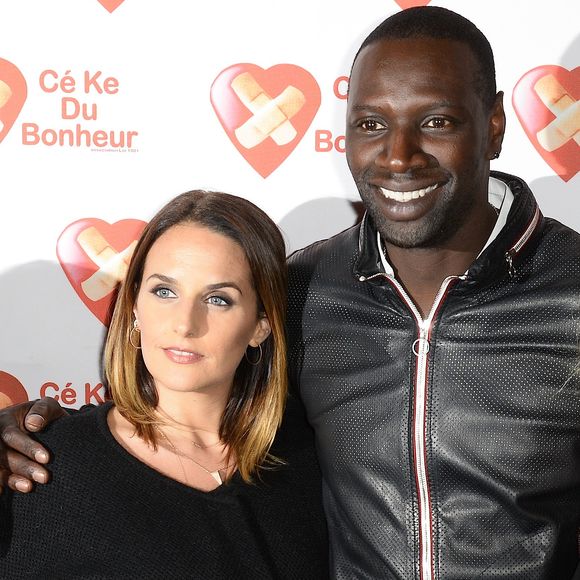 Omar Sy et sa femme Hélène - Avant-Première du film "Samba" au Gaumont Champs-Elysées Marignan à Paris pour l'association "Cé Ke du Bonheur" à Paris le 14 octobre 2014. © COADIC GUIREC / BESTIMAGE