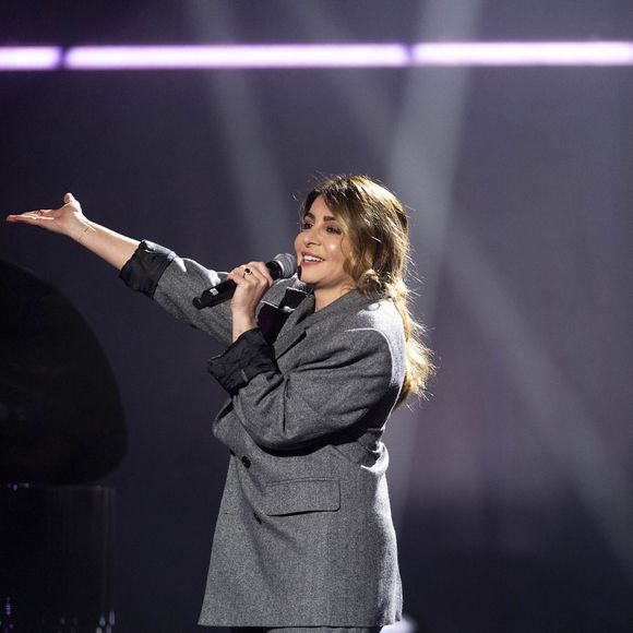 Exclusif - Julie Zenatti sur la scène du concert solidaire pour les enfants de la guerre "Ensemble à l'Olympia" à Paris présenté par EliseCare le 10 février 2025.

© Jack Tribeca / Pierre Perusseau / Bestimage