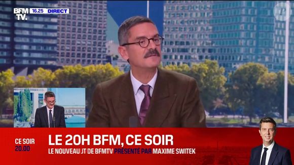 Pierre Kupferman quitte BFMTV après 10 ans, la nouvelle annoncée dans "L'aprèm info", le 8 janvier 2025