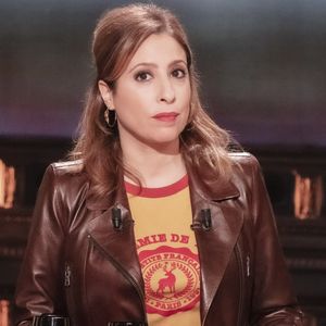 Exclusif - Léa Salamé sur le plateau de l'émission "On est en Direct" (OEED) diffusée sur France 2 le 15 janvier 2022

© Jack  Tribeca / Bestimage