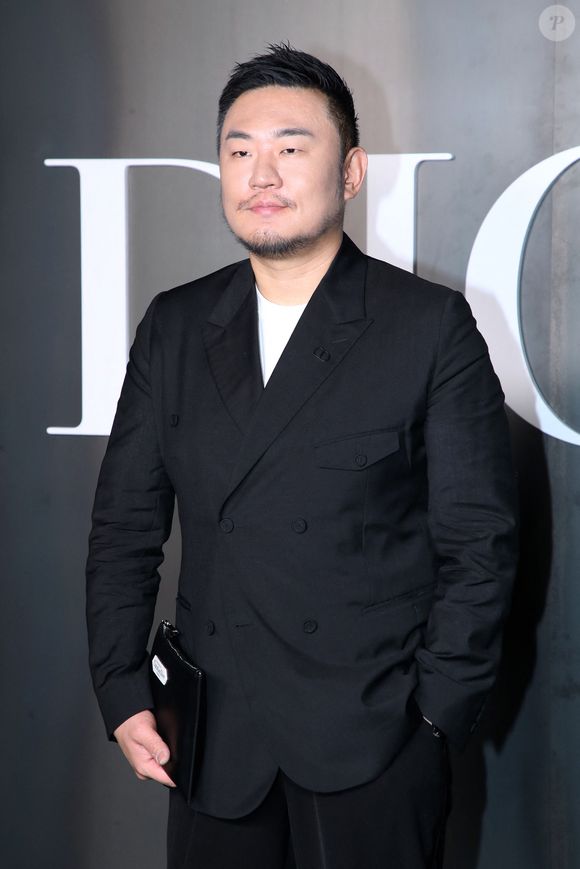 Ji Liang au photocall du défilé Dior Homme à l'École-Militaire lors de la semaine de la mode masculine automne/hiver 2025-2026 à Paris, France, le 24 janvier 2025. © Bertrand Rindoff/Bestimage