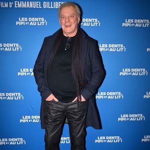 Herbert Léonard - Avant-première du film "Les dents, pipi et au lit" au cinéma UGC Ciné Cité Les Halles à Paris, France, le 27 mars 2018. © Veeren/Bestimage