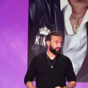 Exclusif - Cyril Hanouna sur le plateau de l'émission TBT9 (Tout beau, tout neuf) présenté par C.Hanouna et diffusée en direct sur W9, à Paris, France, le 8 janvier 2026. Jack Tribeca/Bestimage