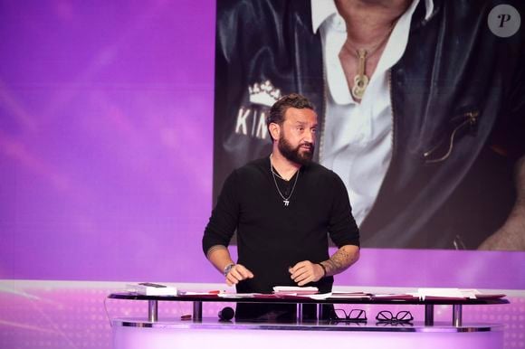 Exclusif - Cyril Hanouna sur le plateau de l'émission TBT9 (Tout beau, tout neuf) présenté par C.Hanouna et diffusée en direct sur W9, à Paris, France, le 8 janvier 2026. Jack Tribeca/Bestimage