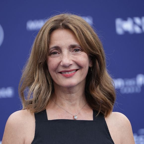 Valérie Karsenti - Arrivées au cinéma CGR lors de la 18ème édition du Festival du Film Francophone de Angoulême (FFA) le 27 août 2025.

© Coadic Guirec / Bestimage