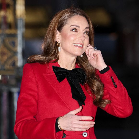 La princesse de Galles Kate Middleton arrive pour le service de chants de Noël Together At à l'abbaye de Westminster à Londres, au Royaume-Uni, le 6 décembre 2024. Photo by Isabel Infantes/PA Wire/ABACAPRESS.COM