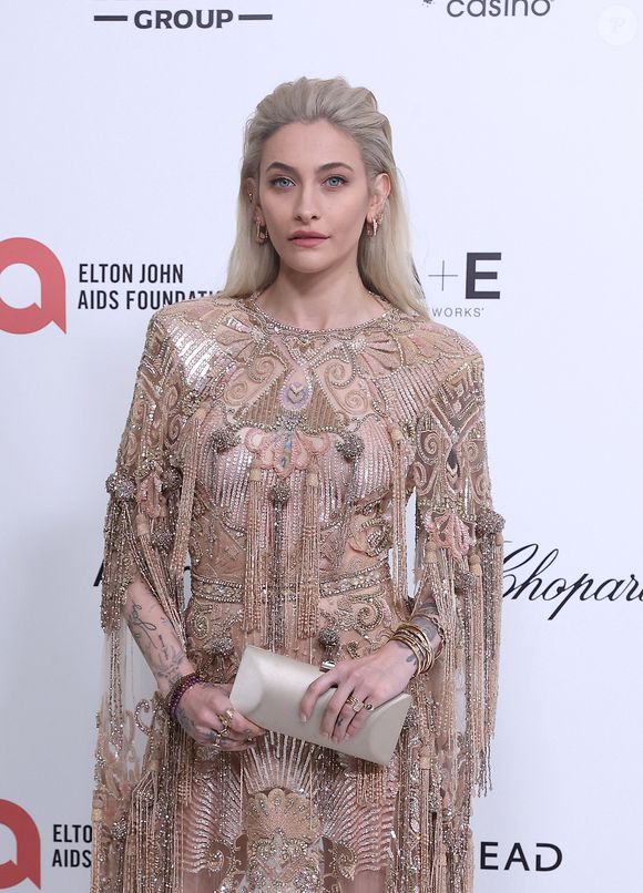 Paris Jackson assiste à la 33e soirée annuelle de visionnage des Oscars de la Elton John AIDS Foundation le 2 mars 2025 à West Hollywood, Californie. Photo Press Service / BESTIMAGE