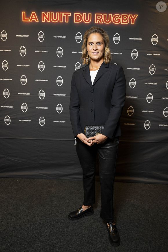 Pauline Déroulède - Soirée de la 19ème édition de la Nuit du Rugby à l'Olympia, Paris le 20 novembre 2023.La Nuit du rugby est une cérémonie organisée chaque année depuis 2004 sous l'égide de la Ligue nationale de rugby en collaboration avec Provale et TECH XV, pour récompenser les acteurs du rugby professionnel français qui se sont distingués lors des championnats de France de rugby Top 14 et Pro D2.  © Pierre Perusseau/Bestimage