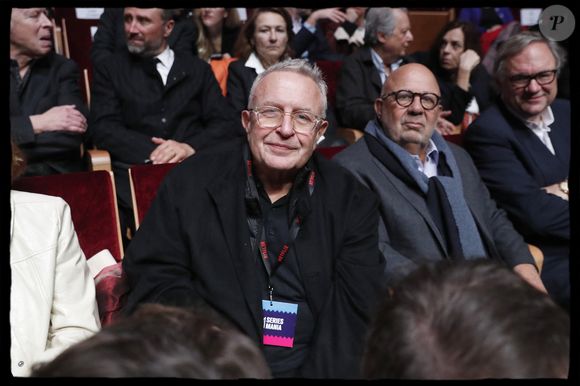 Déplacement de Rachida Dati, ministre de la Culture, à l'édition 2024 du Festival International Séries Mania à Lille.. Sur la photo : Michel Field. Lille, Auditorium du Nouveau Siècle, le 15 Mars 2024. © Alain Guizard/Bestimage