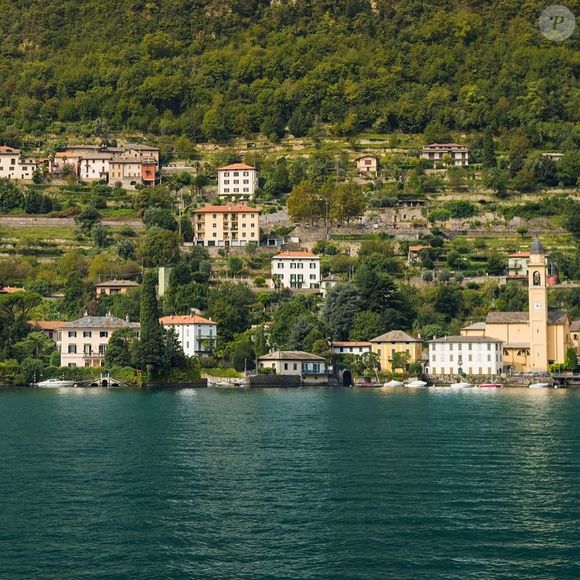 La villa Oleandra du couple Clooney sur les bords du lac de Côme, Italie. Photo partagée sur Instagram le 30 septembre 2023.