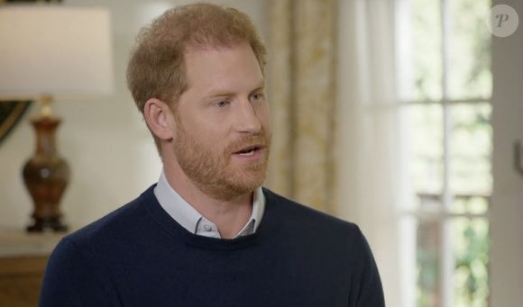 Le prince Harry accorde son unique interview au Royaume Uni au journaliste Tom Bradby pour la sortie de son autobiographie choc "Spare" (Le Suppléant) le 8 janvier 2023. 
JLPPA / Bestimage