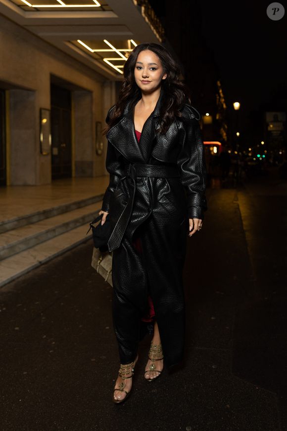 Exclusif - Lena Mahfouf arrive au dîner du Cinéma du Madame Figaro au restaurant "Gigi" à Paris le 31 mars 2026. 

© Julien Sarkissian/Bestimage