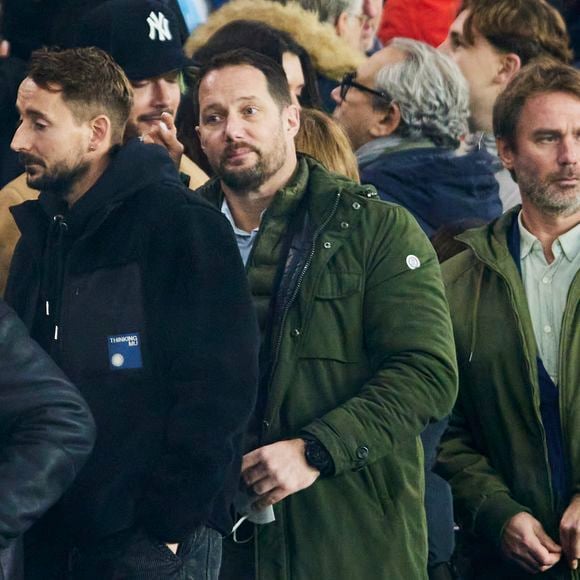 Il déclare : "J’ai donc découvert les tableurs Excel, la comptabilité, l’imposition des entreprises, les règles… C’est un nouveau monde pour moi."

Thomas Pesquet - Célébrités assistent au match de Ligue des champions entre le PSG et Manchester City (4-2) au Parc des Princes à Paris le 22 janvier 2025. © Cyril Moreau/Bestimage