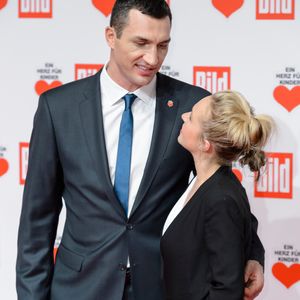 Wladimir Klitschko et sa compagne Hayden Panettiere - People au gala de charité "A Heart for Children" à Berlin. Le 5 décembre 2015. Action Press / Bestimage