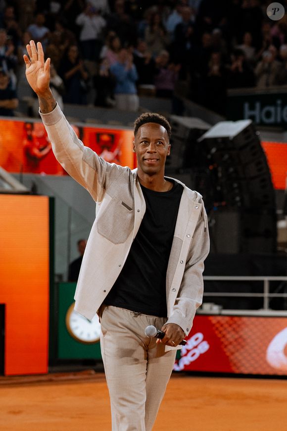 Gael Monfils lors de la soirée "Gael & Friends" de la 4ème journée de qualification de Roland-Garros 2026 à Roland Garros le 20 mai 2026 à Paris, France. Pauline Figuet/Sport Press Photo via ZUMA Press/Bestimage
