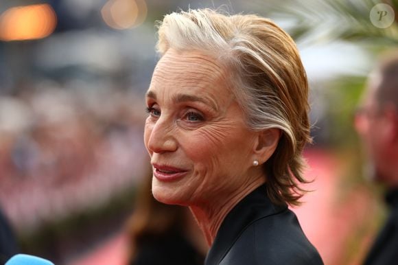 Kristin Scott Thomas pose sur le tapis rouge lors de la cérémonie d'ouverture du 36e Festival du Film Britannique et Irlandais de Dinard à Dinard, jeudi 2 octobre 2025 (Crédit image : © Mickael Chavet/ZUMA Press Wire).