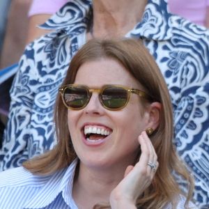 La princesse Béatrice au Royal Box le jour de l'ouverture des championnats de tennis de Wimbledon à Londres, le 30 juin 2025. © Stephen Lock / i-Images/ABACAPRESS.COM