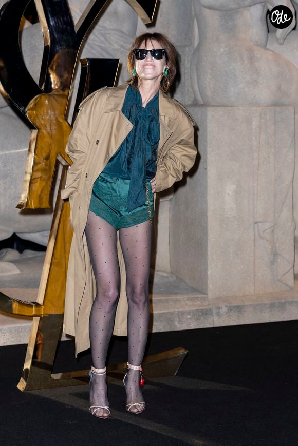 Charlotte Gainsbourg à la séance photo du défilé Saint Laurent Collection Femme Prêt-à-Porter Printemps-Été 2026 dans le cadre de la Fashion Week de Paris, en France, le 29 septembre 2025.
 
© Olivier Borde / Bestimage