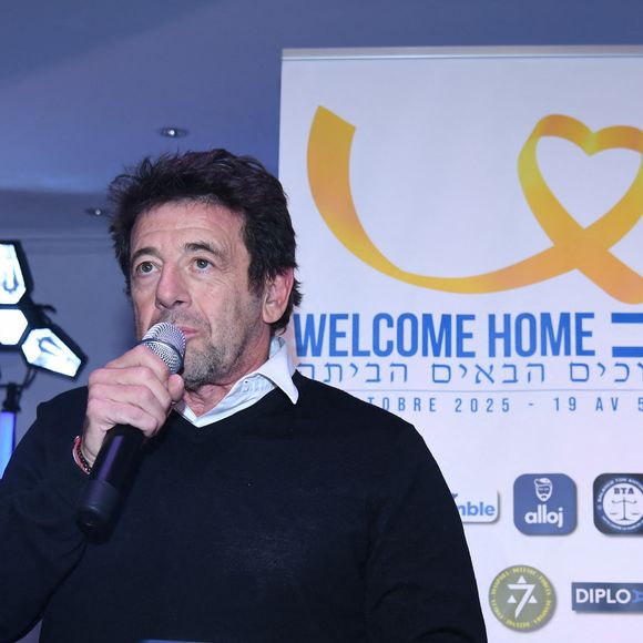 Patrick Bruel - Soirée "Welcome Home" organisée par F. Tapiro afin de fêter le retour des otages israeliens aux Salons Hoche à Paris le 15 octobre 2025. © Rachid Bellak/Bestimage