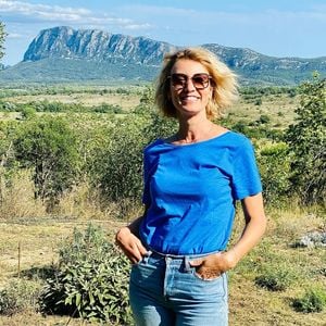 Alexandra Lamy sur Instagram le 9 août 2021.